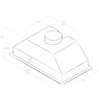 Кухонная вытяжка Elica Era C BL/A/72 - Превью изображения №4 — Интернет-магазин Time-Shop
