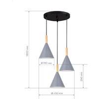 Подвесная люстра Evoluce SLE1255-433-03 - Превью изображения №5 — Интернет-магазин Time-Shop