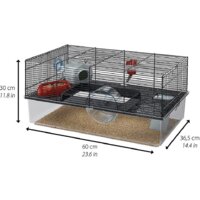 Клетка Ferplast Favola (прозрачный) 57901470 - Превью изображения №3 — Интернет-магазин Time-Shop