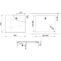 Варочная панель Smeg SI2641DP - Превью изображения №4 — Интернет-магазин Time-Shop