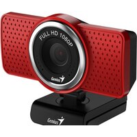 Веб-камера Genius ECam 8000 (красный) - Превью изображения №2 — Интернет-магазин Time-Shop