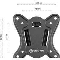 Кронштейн для телевизора Onkron NN31 (черный) - Превью изображения №3 — Интернет-магазин Time-Shop