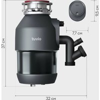 Измельчитель пищевых отходов Tuvio KDA25H11 - Превью изображения №12 — Интернет-магазин Time-Shop