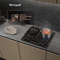 Варочная панель Weissgauff HGG 642 BGH Double Wok Timer - Превью изображения №20 — Интернет-магазин Time-Shop