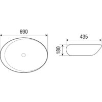 Умывальник WeltWasser Elbach 1094 - Превью изображения №4 — Интернет-магазин Time-Shop
