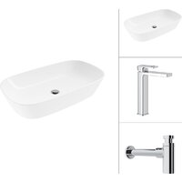 Lauter 21393-70 + Cascade 21СК0655C + сифон 21635CH (хром)