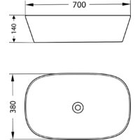 Умывальник Lauter 21393-70 + Cascade 21СК0655C + сифон 21635CH (хром) - Превью изображения №5 — Интернет-магазин Time-Shop