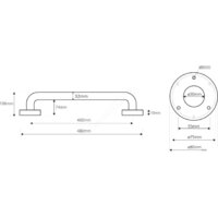 Поручень Bemeta Help 301100402 - Превью изображения №2 — Интернет-магазин Time-Shop