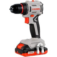 Дрель-шуруповерт Crown CT21131HMX-2 BMC (с 2-мя АКБ, кейс) - Превью изображения №3 — Интернет-магазин Time-Shop