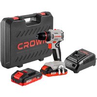 Дрель-шуруповерт Crown CT21131HMX-2 BMC (с 2-мя АКБ, кейс) - Превью изображения №2 — Интернет-магазин Time-Shop