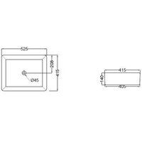 Умывальник Jaquar JDS-WHM-25907N - Превью изображения №2 — Интернет-магазин Time-Shop