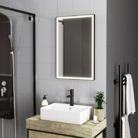  Teymi Зеркало Helmi 50x70 Black Edition T20302 - Превью изображения №3 — Интернет-магазин Time-Shop