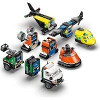 Конструктор LEGO City 60505 Ремикс самолёта, грузовика и судна на воздушной подушке - Превью изображения №4 — Интернет-магазин Time-Shop