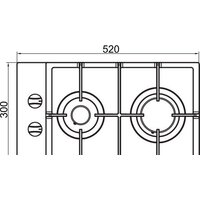 Варочная панель Leran GH 32421 BG - Превью изображения №4 — Интернет-магазин Time-Shop