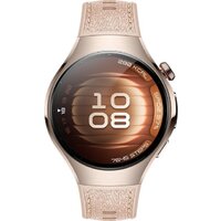 Умные часы Huawei Watch 5 42 мм (песочный, с бежевым силиконовым ремешком, международная версия) - Превью изображения №3 — Интернет-магазин Time-Shop