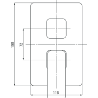 Смеситель без скрытого механизма Deante Hiacynt BXY 0QHM - Превью изображения №2 — Интернет-магазин Time-Shop