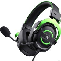 Наушники Havit Gamenote H2002e (черный/зеленый) - Превью изображения №5 — Интернет-магазин Time-Shop