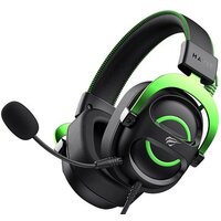 Наушники Havit Gamenote H2002e (черный/зеленый) - Превью изображения №9 — Интернет-магазин Time-Shop