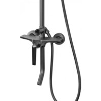 Душевая система  Hansberge H5068 (графит) - Превью изображения №3 — Интернет-магазин Time-Shop