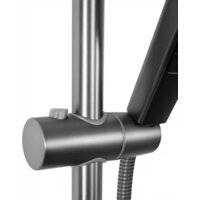 Душевая система  Hansberge H5068 (графит) - Превью изображения №7 — Интернет-магазин Time-Shop