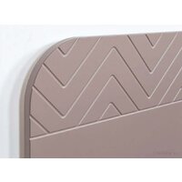 Кровать Mobi Амьен 11.44 160x200 (белый PE шагрень/веллюто капучино AG 707 ПВХ) - Превью изображения №4 — Интернет-магазин Time-Shop