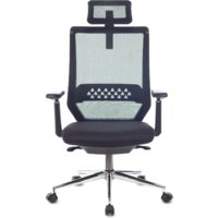 Офисное кресло Бюрократ MC-612N-H/B/418B (черный) - Превью изображения №2 — Интернет-магазин Time-Shop