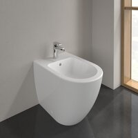 Биде Villeroy & Boch Subway 2.0 Weiss Alpin CeramicPlus 540100R1 - Превью изображения №2 — Интернет-магазин Time-Shop