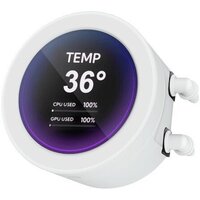 Система жидкостного охлаждения для процессора Sama Q70 360 (белый) - Превью изображения №6 — Интернет-магазин Time-Shop