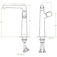 Смеситель Laveo Pretto BAO 025D - Превью изображения №2 — Интернет-магазин Time-Shop