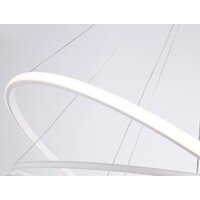 Подвесная люстра Ambrella light Comfort FL66326/1+4 WH (белый) - Превью изображения №6 — Интернет-магазин Time-Shop