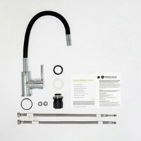 Смеситель Gross Aqua ColorFlex 3241508MB (черный матовый) - Превью изображения №2 — Интернет-магазин Time-Shop