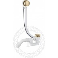 Сифон Filarete FL80 (матовое золото) - Превью изображения №2 — Интернет-магазин Time-Shop