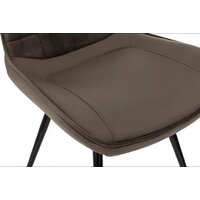 Стул Бюрократ CH-K2 4 шт (коричневый Holland 74/черный) - Превью изображения №4 — Интернет-магазин Time-Shop