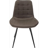 Стул Бюрократ CH-K2 4 шт (коричневый Holland 74/черный) - Превью изображения №6 — Интернет-магазин Time-Shop