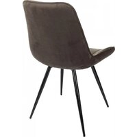 Стул Бюрократ CH-K2 4 шт (коричневый Holland 74/черный) - Превью изображения №2 — Интернет-магазин Time-Shop