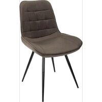 Стул Бюрократ CH-K2 4 шт (коричневый Holland 74/черный) - Превью изображения №5 — Интернет-магазин Time-Shop