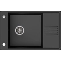 Кухонная мойка Kernau KGS D 6078 Deep Black - Превью изображения №2 — Интернет-магазин Time-Shop