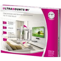 Кронштейн для телевизора Ultramounts UM831TW (белый) - Превью изображения №2 — Интернет-магазин Time-Shop