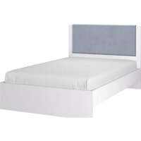 Кровать Аквилон Акцент №900М (белое сияние/веллюкс 49) - Превью изображения №3 — Интернет-магазин Time-Shop