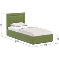 Кровать Moon Family 1258 MF004796 - Превью изображения №8 — Интернет-магазин Time-Shop