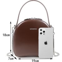 Женская сумка Mironpan 240607 (темно-коричневый) - Превью изображения №6 — Интернет-магазин Time-Shop