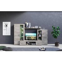 Стенка Империал Джерси (дуб крафт/серый) - Превью изображения №7 — Интернет-магазин Time-Shop