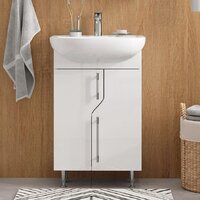  Volna Тумба с умывальником Bruno 50.2D Рива 50 (напольная) - Превью изображения №7 — Интернет-магазин Time-Shop