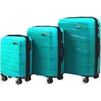 Чемодан-спиннер Pride РР-201 (M, бирюзовый) - Превью изображения №11 — Интернет-магазин Time-Shop