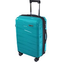 Чемодан-спиннер Pride РР-201 (M, бирюзовый) - Превью изображения №2 — Интернет-магазин Time-Shop