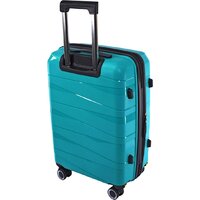 Чемодан-спиннер Pride РР-201 (M, бирюзовый) - Превью изображения №3 — Интернет-магазин Time-Shop