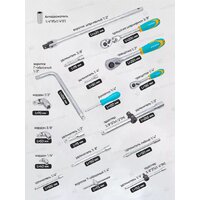 Универсальный набор инструментов ILOforce IF-41421-5(57953) - Превью изображения №12 — Интернет-магазин Time-Shop