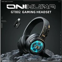 Наушники Onikuma GT802 (черный) - Превью изображения №3 — Интернет-магазин Time-Shop