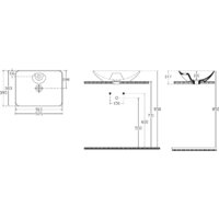 Умывальник Allen Brau Fantasy 53 4.11015.20 белый глянец - Превью изображения №4 — Интернет-магазин Time-Shop