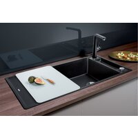Кухонная мойка Blanco Axia III XL 6 S 525858 (черный) - Превью изображения №2 — Интернет-магазин Time-Shop
